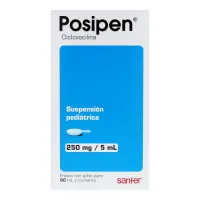 Posipen Dicloxacilina 250 Mg Suspensión Con 90 Ml