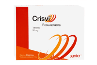 Crisvi Rosuvastatina 20 Mg Con 30 Tabletas