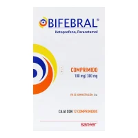 Bifebral 100/300 Mg Con 12 Comprimidos