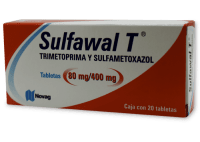 Sulfawal T Sulfametoxazol Trimetoprima 80/400 Mg Con 20 Tabletas