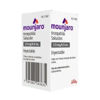 Mounjaro 2.5 Mg / 0.5 Ml Con 1 Frasco