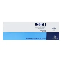 Rebiot I Solución Sabor Naranja Con 7 Frascos De 10 Ml