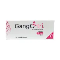 Gangotri Rivaroxabán 15Mg Con 28 Tabletas