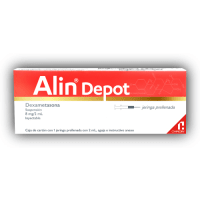 Alin Depot 4 Mg Suspensión Inyectable Frasco Con Ámpula