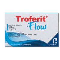 Troferit Flow 30/30 Mg Con 15 Tabletas