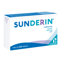 Sunderin Cefixima 400 Mg Con 10 Tabletas