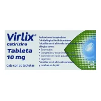 Virlix 10 Mg Con 20 Tabletas
