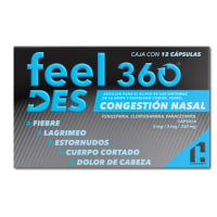 Feel 360 500/25/5/4 Mg Con 10 Tabletas
