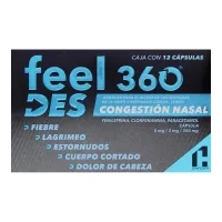 Feel 360 Des 5/3/350 Mg Con 12 Cápsulas