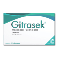 Gitrasek 33.3/166.6 Mg Con 12 Cápsulas