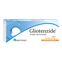 Gliotenzide 10/25 Mg Con 20 Tabletas