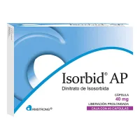 Isorbid Ap 40 Mg Con 40 Cápsulas