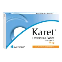 Karet 50 Mcg Con 50 Comprimidos