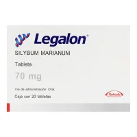 Legalon 70 Mg Con 20 Tabletas