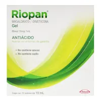 Riopan 80/10 Mg Con 10 Sobres De 10 Ml De Gel