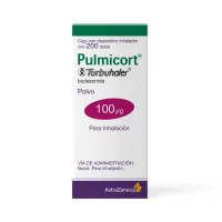Pulmicort Turbuhaler 100 Mcg Polvo Frasco Dosificador Con 200 Dosis