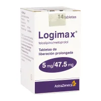 Logimax 5/47.5 Mg Con 14 Tabletas De Liberación Prolongada