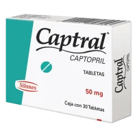 Captral 50 Mg Con 30 Tabletas