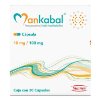 Mankabal 10 Mg/100 Mg Con 30 Cápsulas