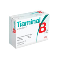 Tiaminal B12 250 Mcg/100/50 Mg Con 30 Cápsulas