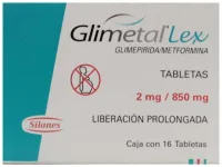 Glimetal Lex 2/850 Mg Con 16 Tabletas