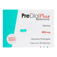 Predial Plus 850 Mg Con 30 Tabletas