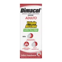 Dimacol Adulto 2000/100/200 Mg Solución Oral Sabor Frambuesa Con 150 Ml