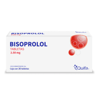 Bisoprolol 2.5 Mg Con 30 Tabletas