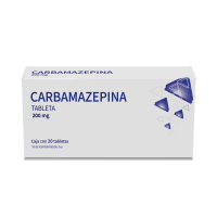 Carbamazepina 200 Mg Con 20 Tabletas (Quifa)