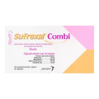 Sufrexal Combi 36/500/100 Mg Con 10 Óvulos
