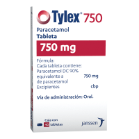 Tylex 750 750 Mg Con 40 Tabletas