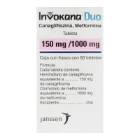 Invokana Duo 150/1000 Mg Con 60 Tabletas