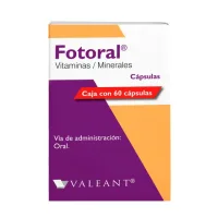 Fotoral Vitaminas Minerales con 60 Cápsulas