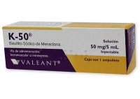 K-50 50 Mg Con 1 Ampolleta
