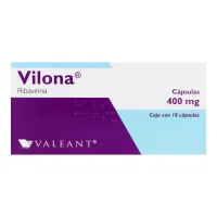 Vilona 400 Mg 18 Cápsulas