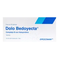 Dolo Bedoyecta tabletas C30 (Cianocobalamina, Piridoxina, Tiamina, Ketoprofeno)
