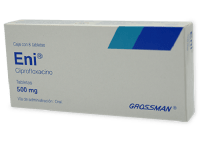 Eni Ciprofloxacino 500 Mg Con 8 Tabletas