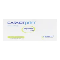 Carnotprim 10 Mg Con 20 Comprimidos