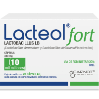 Lacteol Fort 340 Mg Con 28 Cápsulas
