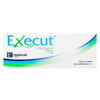 Execut 25 Mg Con 25 Tabletas