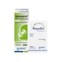 Repafet Pediátrico Jarabe Con 120 Ml + Solvopret 34.5 G Jarabe Con 100 Ml