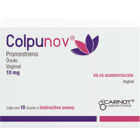 Colpunov 10 Mg Con 10 Óvulos Vaginales