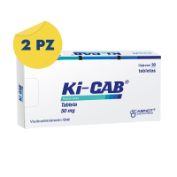 Pack De 2 Ki-Cab Tegoprazan 50 Mg 30 Tabletas
