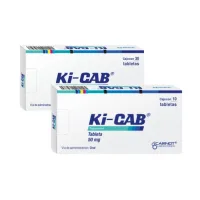 Ki-Cab 50 Mg Con 30 Tabletas + Ki-Cab 50 Mg Con 10 Tabletas