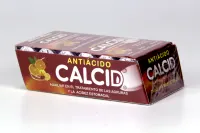 Calcid Antiácido Tabletas Masticables Varios Sabores 12 Rollos