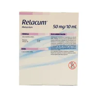 Relacum 50 Mg Solución Inyectable Intravenosa Con 5 Ampolletas
