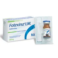 Fotexina I.M. Cefotaxima 500 Mg Con 1 Frasco Ámpula