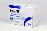 Falot Cefalotina 1 G Solución Inyectable Frasco Con Ámpula 5 Ml