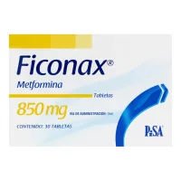 Ficonax 850 Mg Con 30 Tabletas