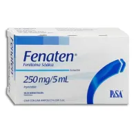 Fenaten Fenitoína Sódica 250 Mg /5 Ml Solución Inyectable
